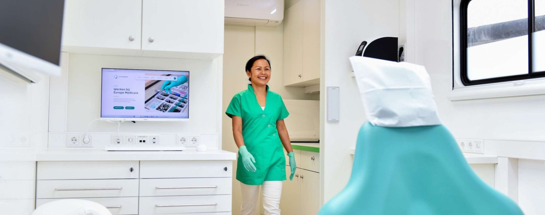 Dental care professionals with the true care provider's DNA